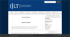 Desktop Screenshot of ijlt.in