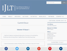 Tablet Screenshot of ijlt.in